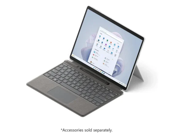 Microsoft Surface Pro 10 2-In-1 Tablet, Intel Ultra 7-165H, 32GB RAM, 1TB SSD, 13-inch QHD Touchscreen Display, Windows 11 Pro, Platinum - Image 2