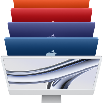 Apple iMac AIO Desktop Computer, 24-Inch 4.5K Retina Standard Display, Apple M3-Chip with 8-Core CPU/10-Core GPU/16-Core Neural Engine